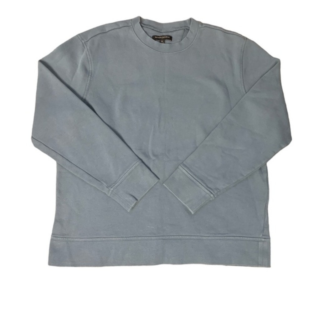 Unisex Banana Republic Blue Long Sleeve Shirt